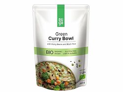 AUGA Bio Green Curry Bowl so zeleným kari korením, fazuľami mungo a čiernou ryžou, 283g