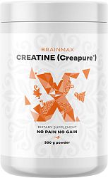 BrainMax Creatine (Creapure®), Kreatín monohydrát, 500 g