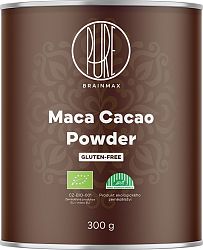 BrainMax Pure Maca Cacao, Kakao s Macou BIO, 300 g