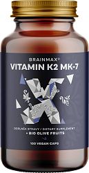 BrainMax Vitamín K2 ako MK7 all-trans K2VITAL®DELTA 150 mcg, 100 rastlinných kapsúl