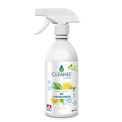 Cleanee ECO hygienický čistič WC s aktívnou penou s vôňou citrónu 500 ml