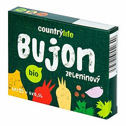 CountryLife - Bujón zeleninový, kocky, BIO, 66 g