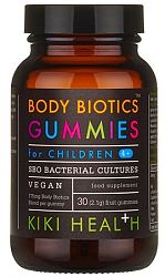 KIKI Health Body Biotics for children (probiotiká pre deti), 175 mg, 30 gumových bonbónov