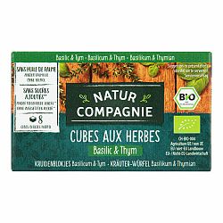Natur Compagnie - Bujón bylinkový kostky, bazalka tymián, BIO, 80 g