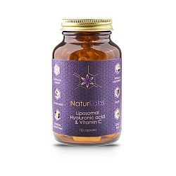 NaturLabs - Liposomální Kyselina Hyaluronová + Vitamín C, 120 kapslí