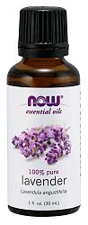 NOW® Foods NOW Essential Oil, Lavender oil 100% Pure (éterický levandulový olej), 30 ml