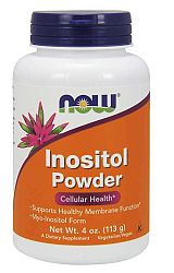 NOW® Foods NOW Inositol (myo-inositol), čistý prášok, 113g