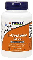 NOW® Foods NOW L-Cysteine, 500 mg, 100 tabliet
