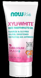 NOW® Foods NOW XyliWhite Bubblegum Splash, Dětský zubní gel, žvýkačková příchuť, 85 g