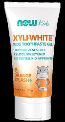NOW® Foods NOW XyliWhite Orange Splash, dětský zubní gel, pomeranč, 85 g