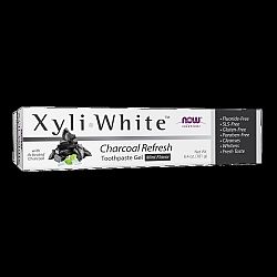 NOW® Foods NOW Zubná pasta XyliWhite Charcoal Refresh (s aktívnym uhlím), 181g