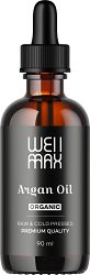 WellMax RAW Arganový olej, BIO, 90 ml